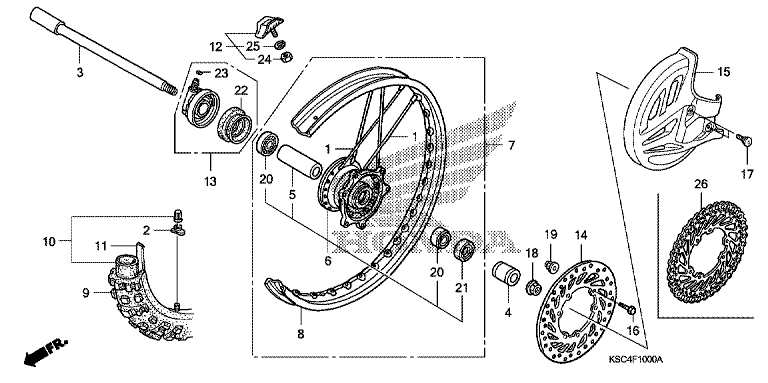 FRONT WHEEL
