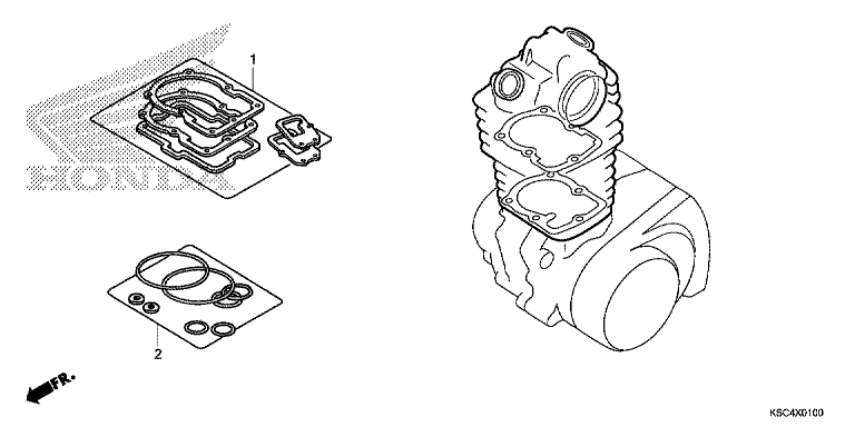 GASKET KIT A