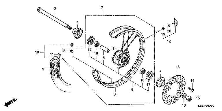 FRONT WHEEL