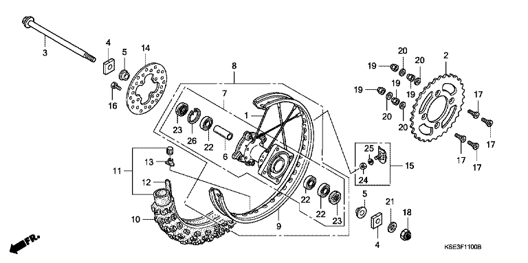 REAR WHEEL