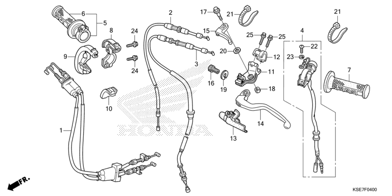 HANDLE LEVER/SWITCH/CABLE