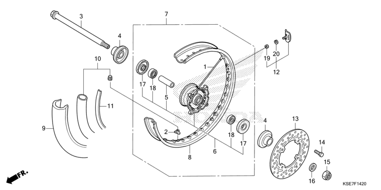 FRONT WHEEL