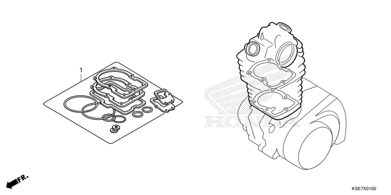 GASKET KIT A