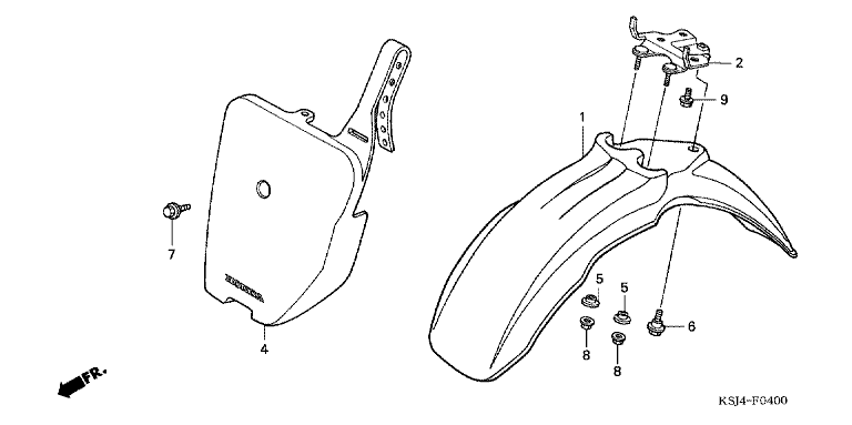 FRONT FENDER