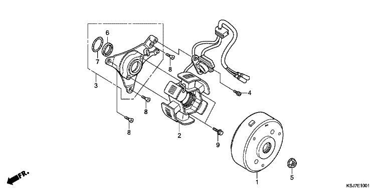 GENERATOR (CRF100F)