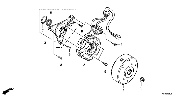 GENERATOR (CRF100F)