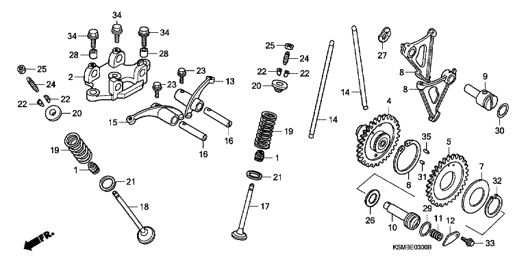 CAMSHAFT/VALVE