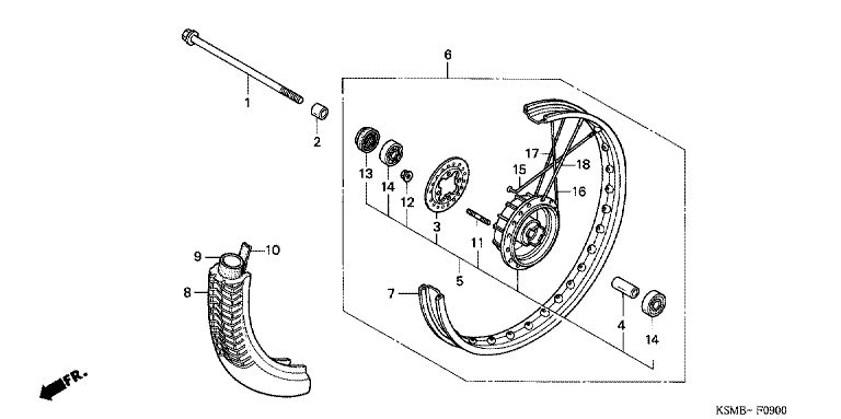 FRONT WHEEL