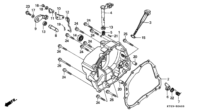 RIGHT CRANKCASE COVER