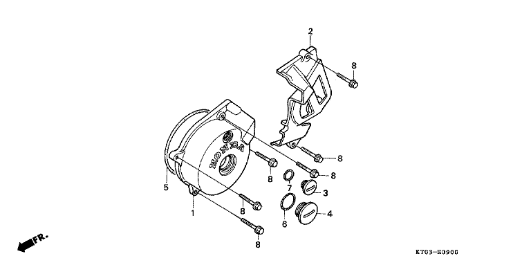 LEFT CRANKCASE COVER