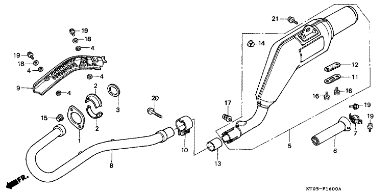 EXHAUST MUFFLER
