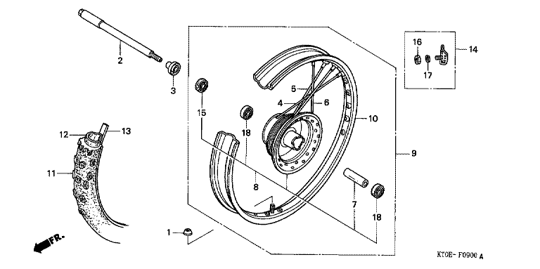 FRONT WHEEL