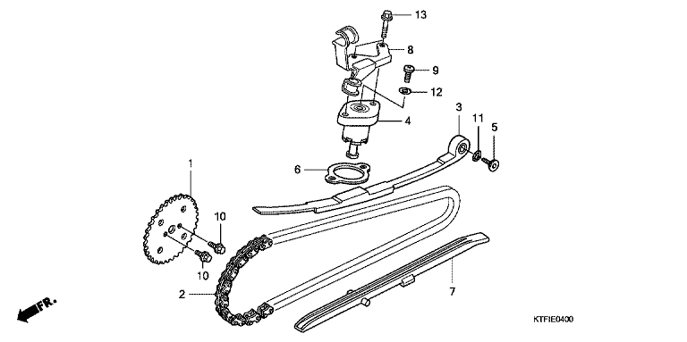 CAM CHAIN/TENSIONER
