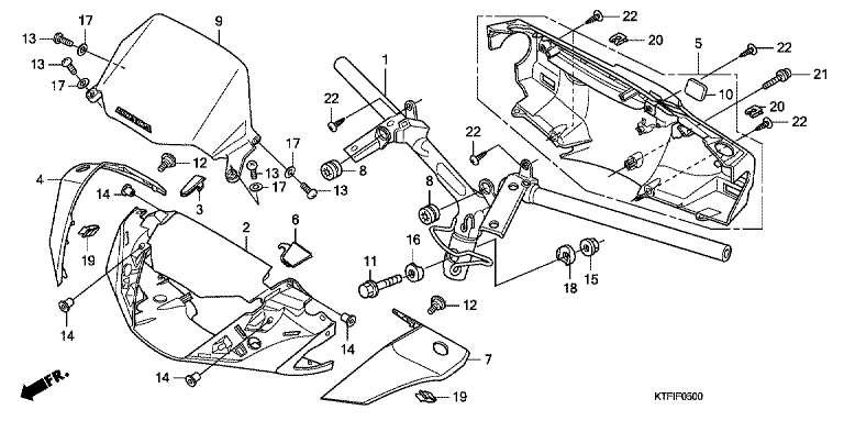HANDLE BAR/HANDLE COVER