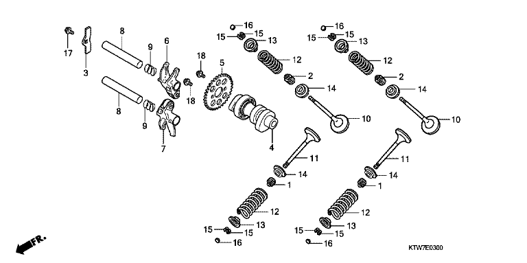 CAMSHAFT/VALVE