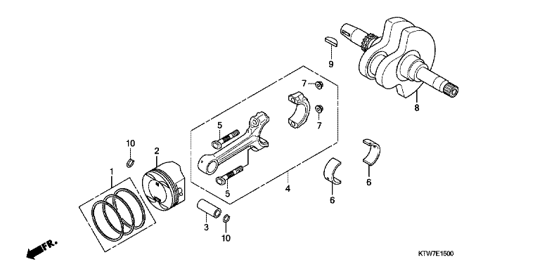 CRANKSHAFT/PISTON