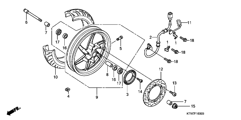 FRONT WHEEL