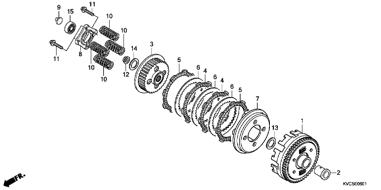 CLUTCH (GLH125SH)
