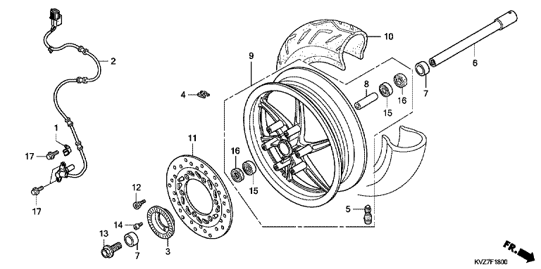 FRONT WHEEL