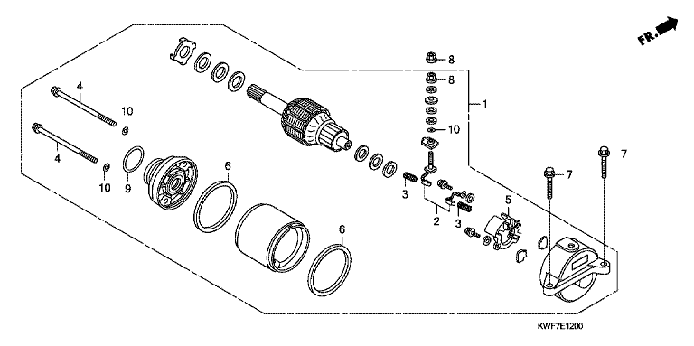 STARTING MOTOR