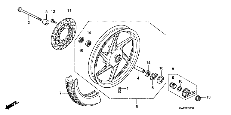 FRONT WHEEL