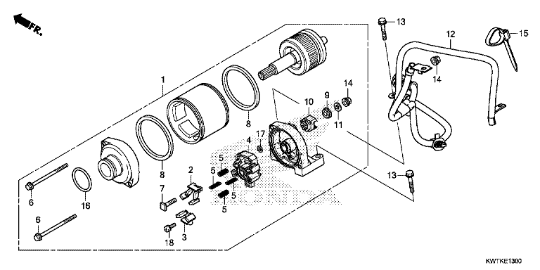 STARTER MOTOR