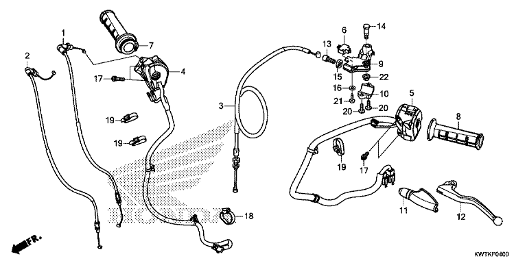 HANDLE LEVER/SWITCH/CABLE