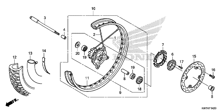 FRONT WHEEL