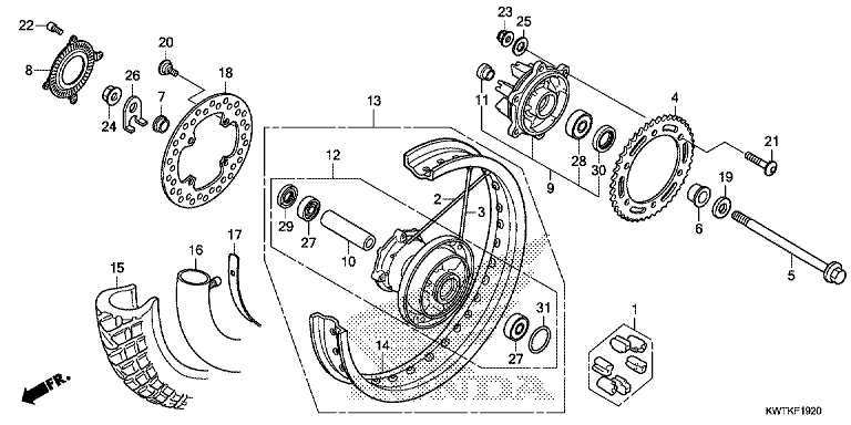 REAR WHEEL