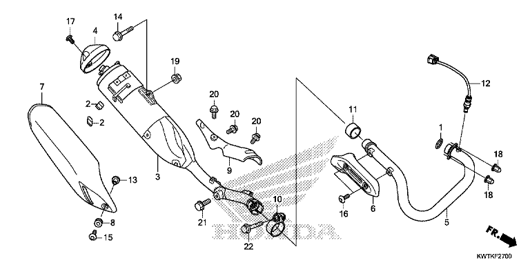 EXHAUST MUFFLER