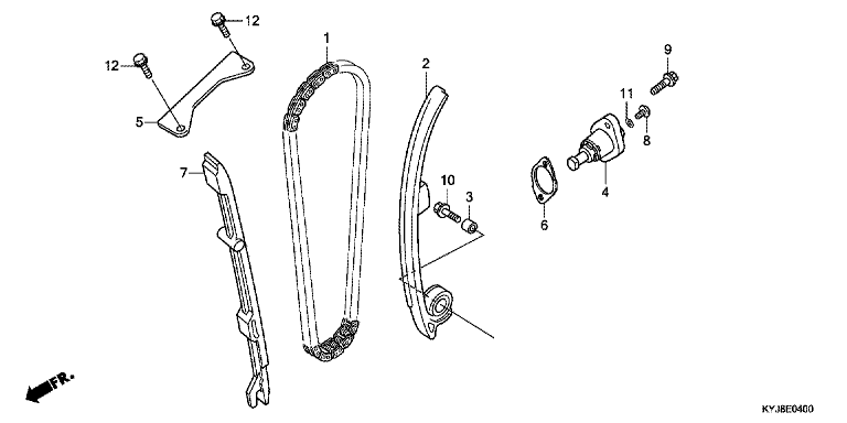 CAM CHAIN/TENSIONER
