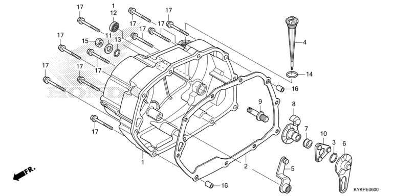 RIGHT CRANKCASE COVER