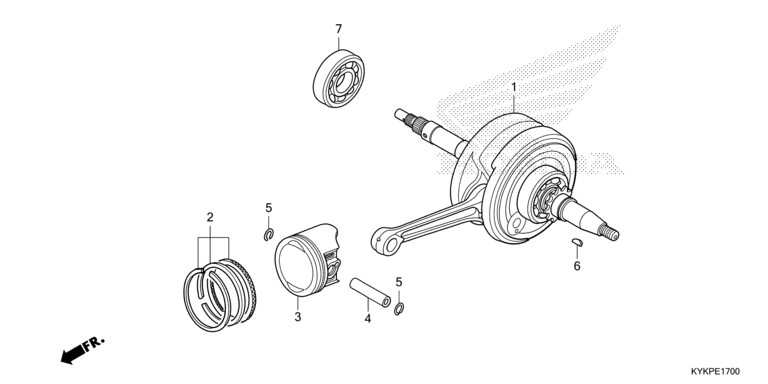 CRANKSHAFT/PISTON