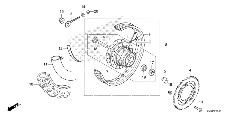 REAR WHEEL