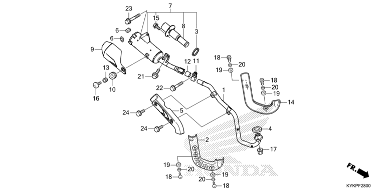 EXHAUST MUFFLER