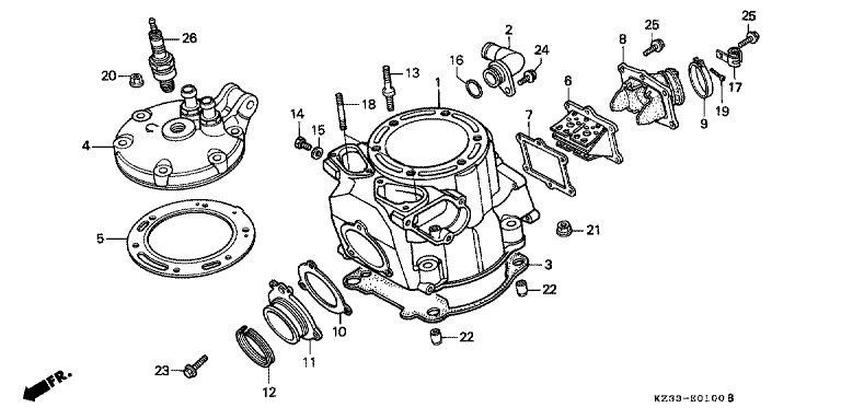 CYLINDER/ CYLINDER HEAD