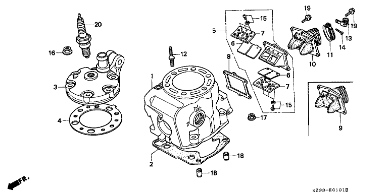 CYLINDER/ CYLINDER HEAD