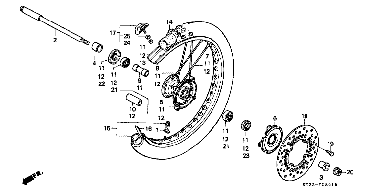 FRONT WHEEL