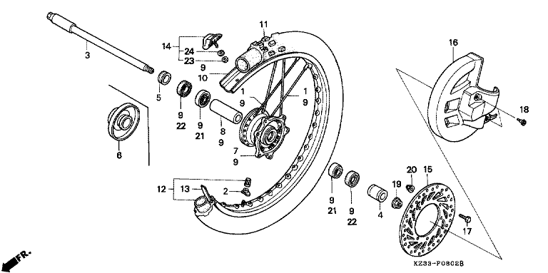 FRONT WHEEL