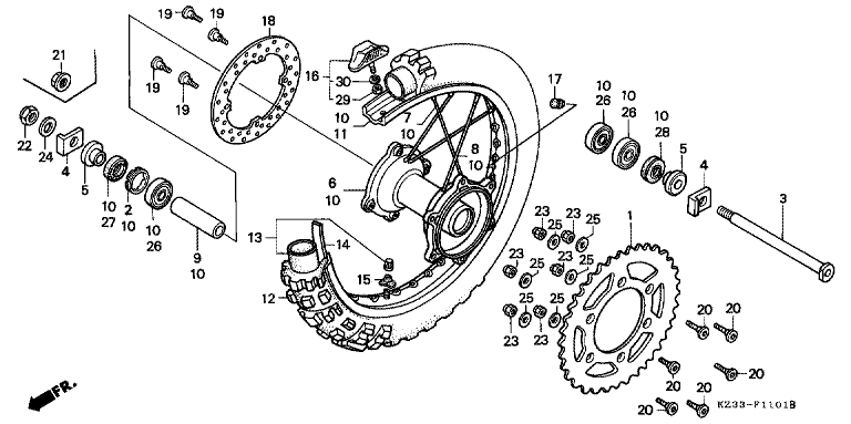 REAR WHEEL