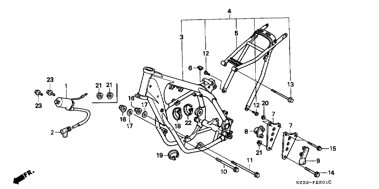 FRAME BODY/ IGNITION COIL