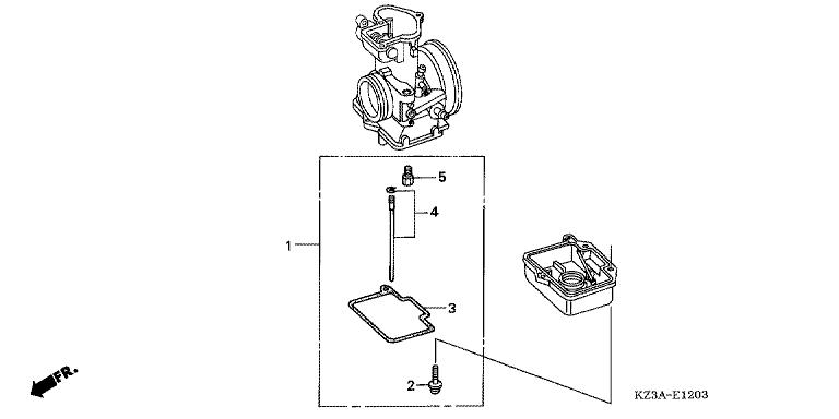 CARBURETOR O.P. KIT ('04-'07)