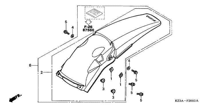 REAR FENDER