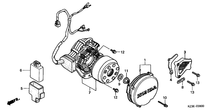 LEFT CRANKCASE COVER