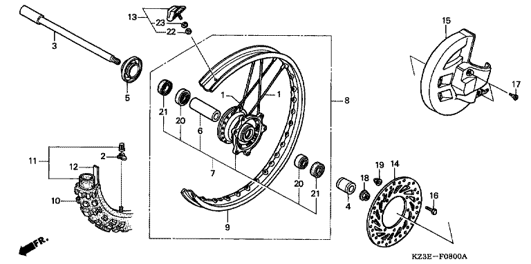 FRONT WHEEL