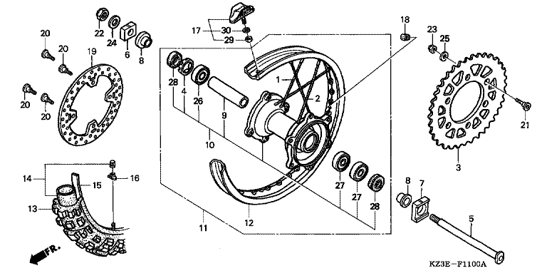 REAR WHEEL