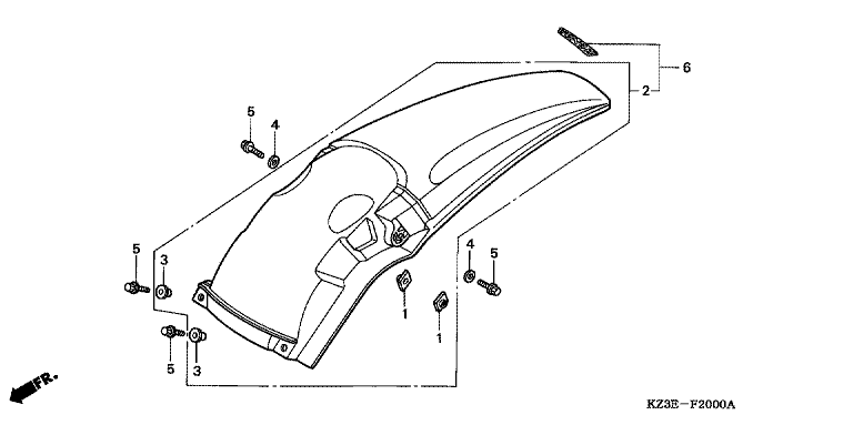 REAR FENDER