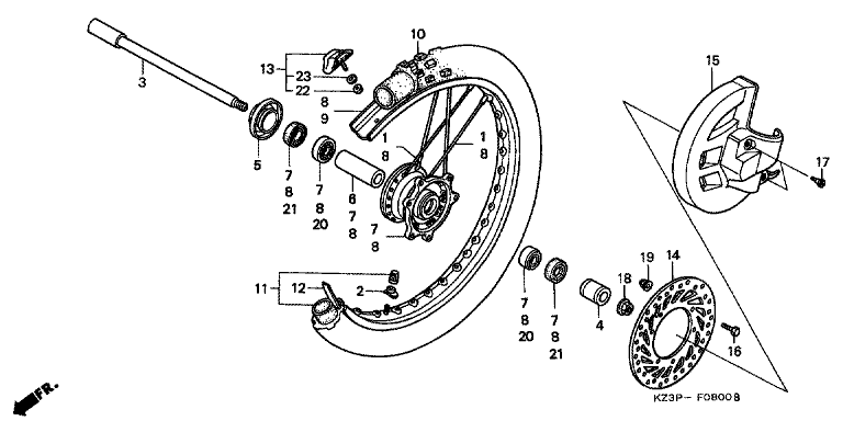 FRONT WHEEL