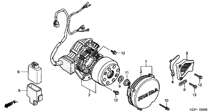 LEFT CRANKCASE COVER