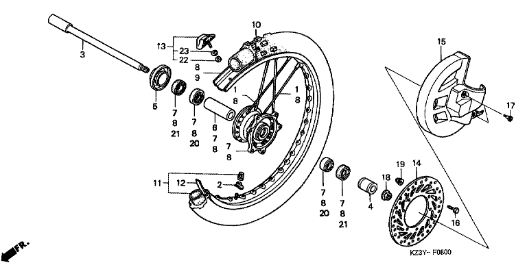 FRONT WHEEL
